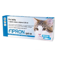 FIPRON Spot-on pro kočky 0,5 ml 1 pipeta