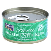 FISH4CATS  Finest makrela s olihní konzerva pro kočky 70 g