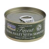FISH4CATS Finest tuňák s mořskými řasami konzerva pro kočky 70 g