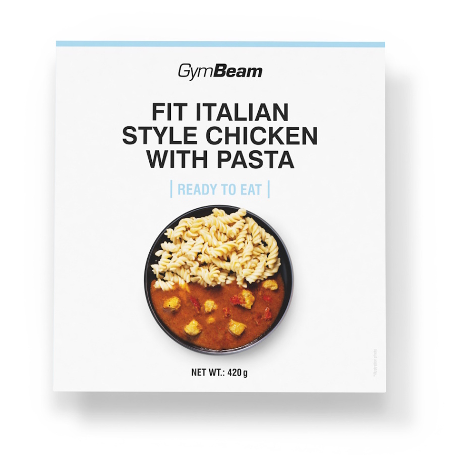 GYMBEAM Fit kuřecí s těstovinami na italský způsob ready to eat 420 g