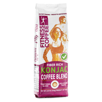 FITNESS COFFEE Konjac coffee blend pražená káva 250 g