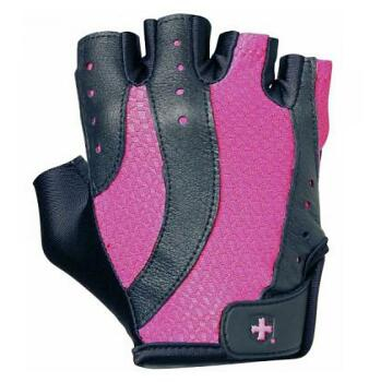HARBINGER Fitness rukavice Womens Pro 149 růžové L
