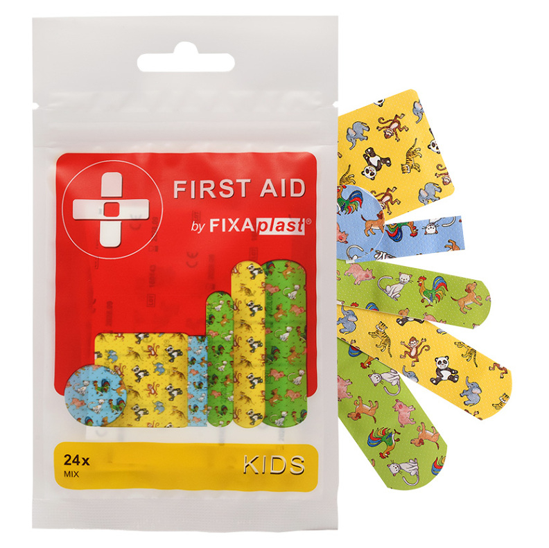 FIXAplast First aid kids náplast mix 24 kusů