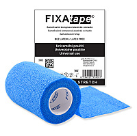 FIXAPLAST Fixatape stretch samofixační obinadlo 7,5 cm x 450 cm modré 1 kus