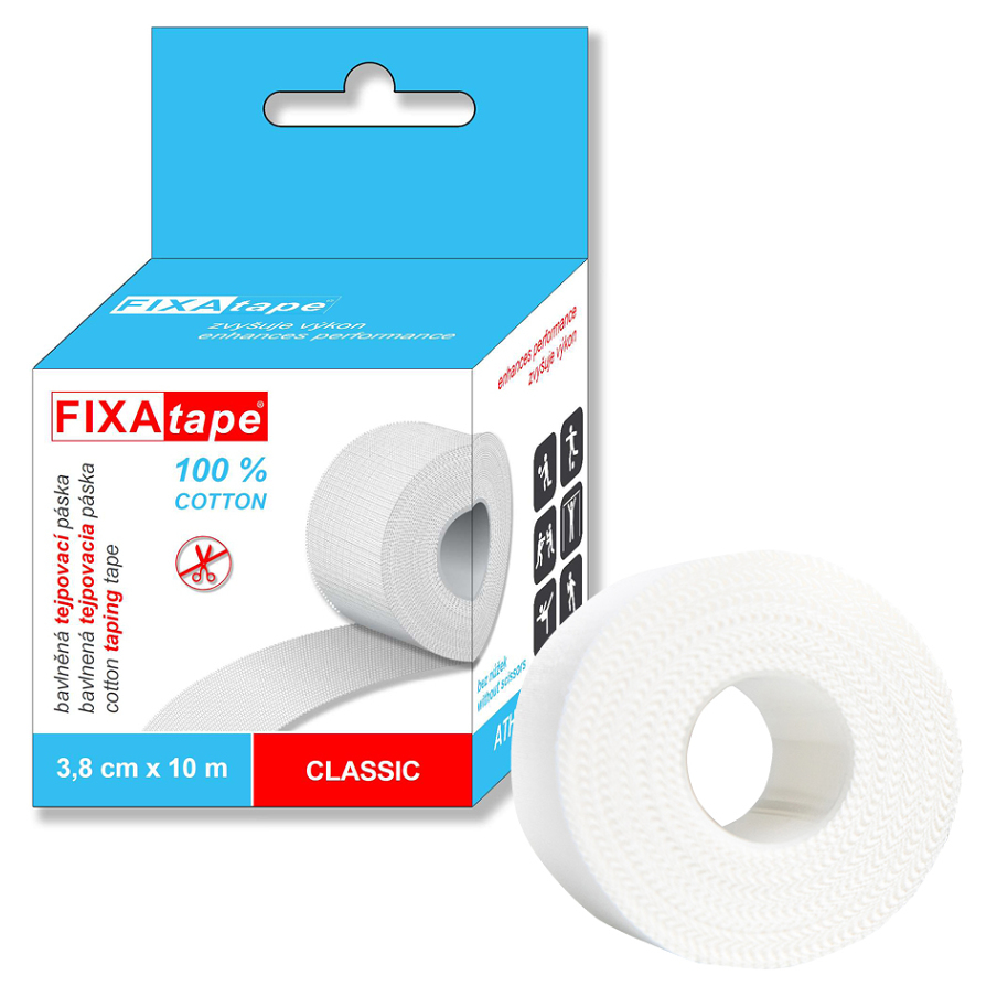 Levně FIXAPLAST Fixatape classic tejpovací páska 3.8 cm x 10 m 1 kus