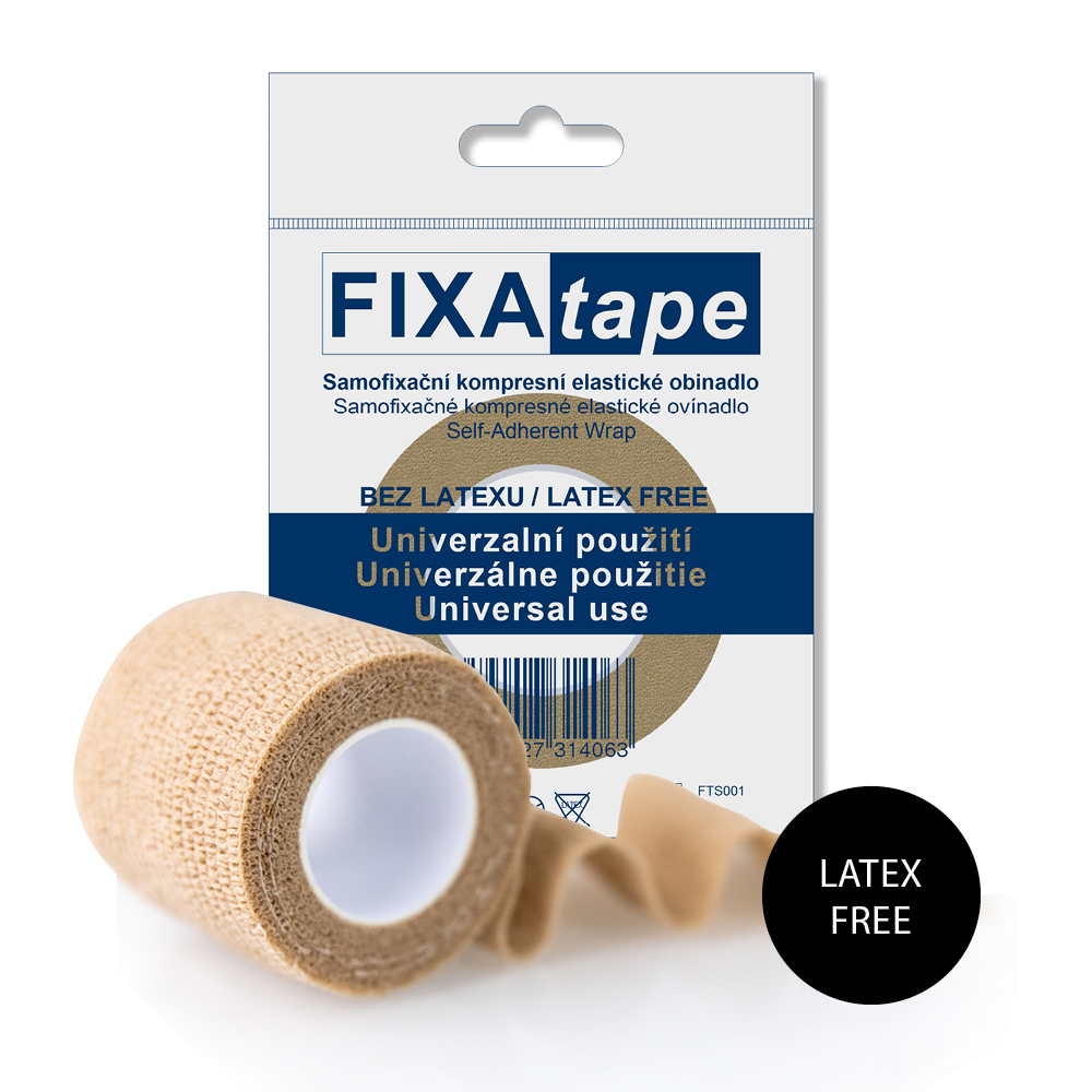 FIXAtape Stretch samofixační elastické obinadlo 5 cm x 450 cm 1 kus