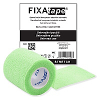 FIXAPLAST Fixatape stretch samofixační obinadlo 5 cm x 450 cm zelené 1 kus