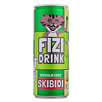 FIZI Drink limonáda s příchuti jablka Skibidi 250 ml