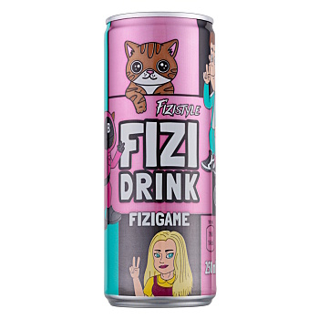 FIZI Drink limonáda s příchutí cola 250 ml (Minerálky a vitamínové vody)