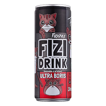 FIZI DRINK Ultra Boris 250 ml (Minerálky a vitamínové vody)