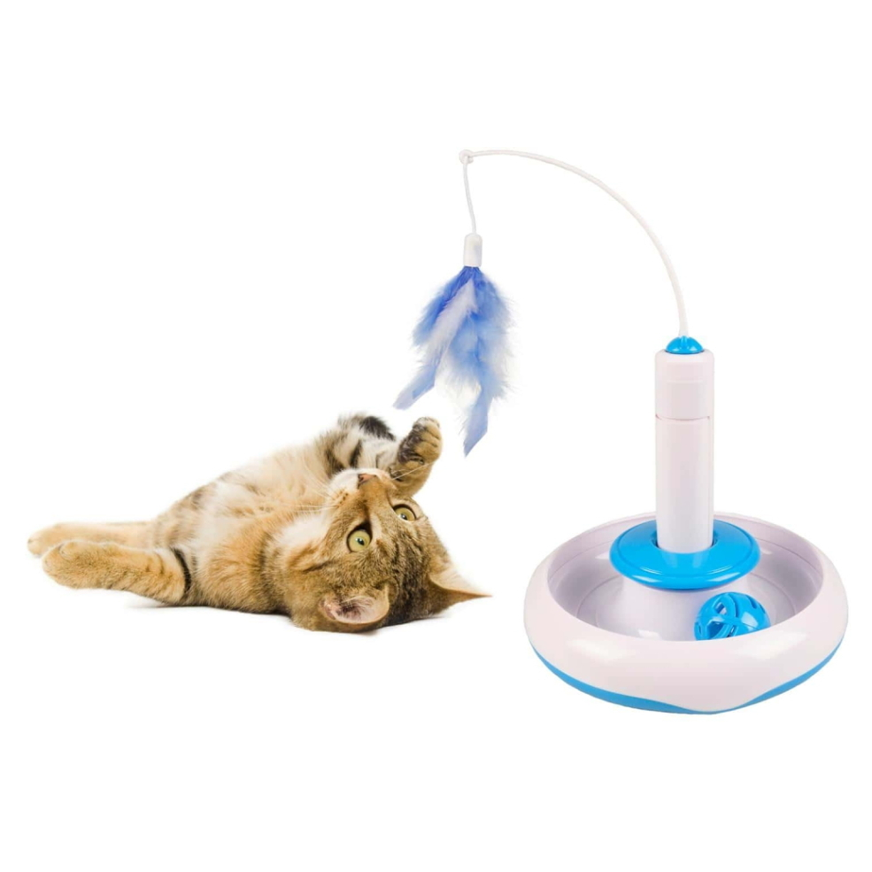E-shop FLAMINGO Interaktivní hračka pro kočky 18 x 18 cm