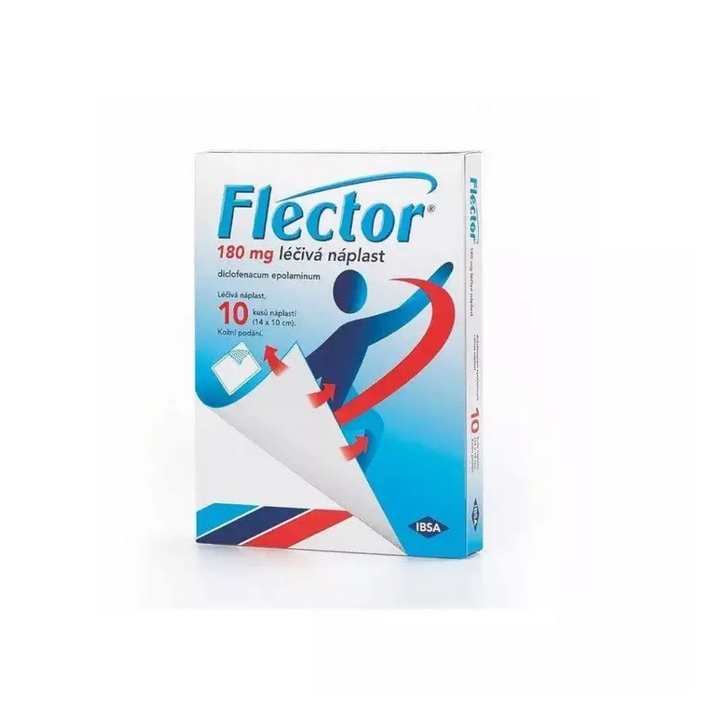 E-shop FLECTOR 180 mg Léčivá náplast 10 kusů