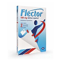FLECTOR 180 mg Léčivá náplast 2 kusy