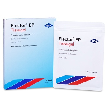 FLECTOR EP TISSUGEL Náplast  180 mg 2 kusy