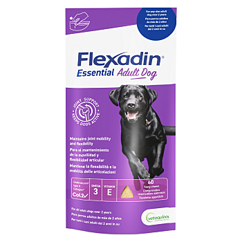 FLEXADIN Adult dog 60 žvýkacích tablet (Veterinární doplňky stravy na klouby)