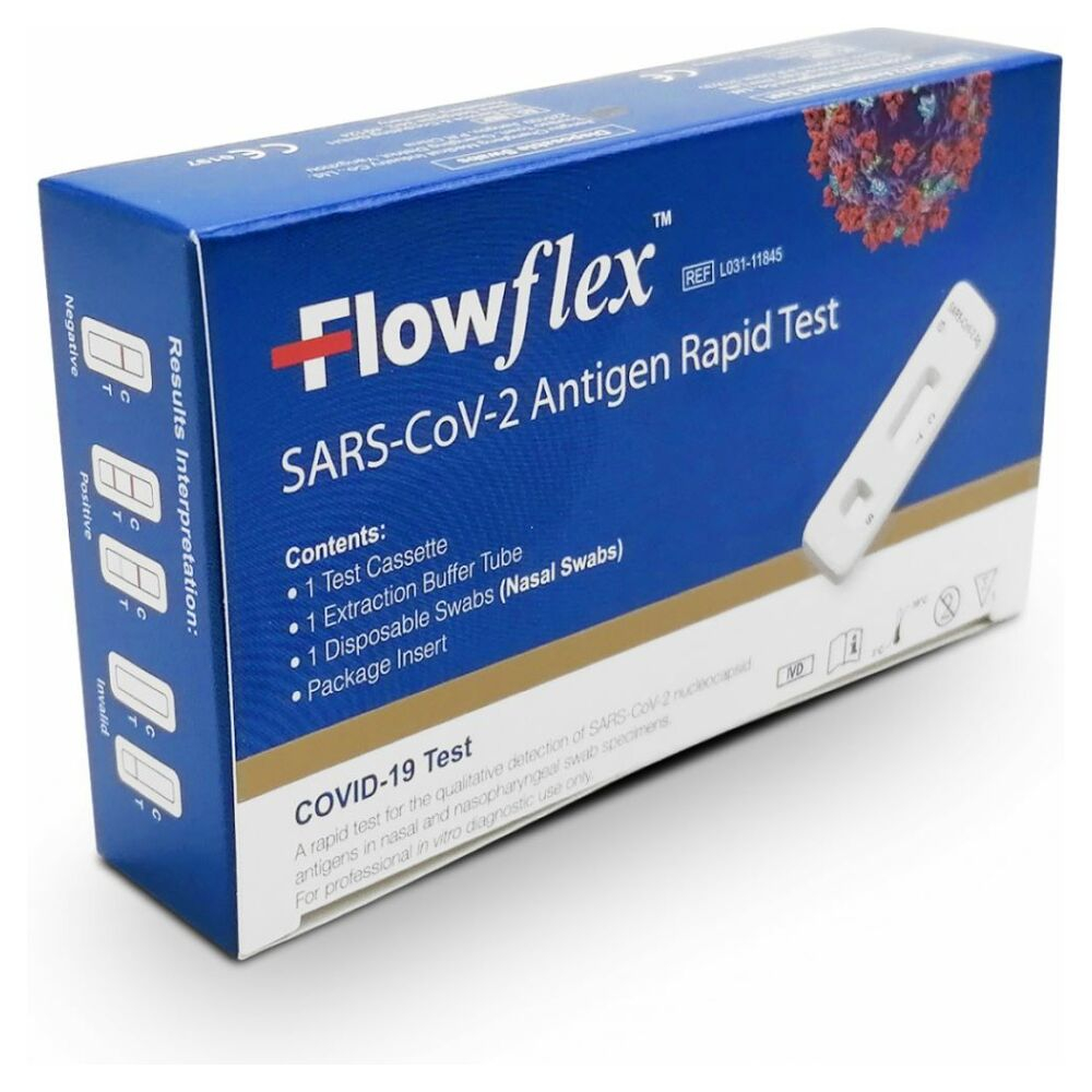 Levně FLOWFLEX SARS-CoV-2 Antigen rapid test z nosu 1 kus