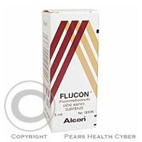 FLUCON  1X5ML0.1% Oční kapky, suspenze