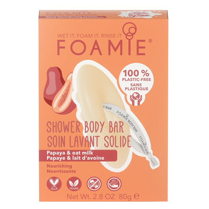 E-shop FOAMIE Vyživující sprchová péče Oat to Be Smooth Shower Body Bar 80 g