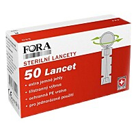 FORA Lancety ke glukometru TD-5084 50 kusů
