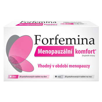 FORFEMINA Menopauzální komfort 2 x 28 tablet (Klimakterium, menopauza) - Vícesložkové