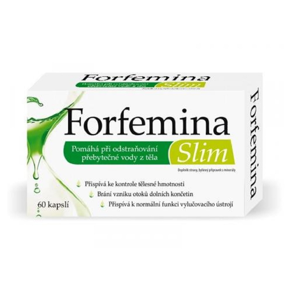 Levně FORFEMINA Slim odvodnění těla 60 kapslí