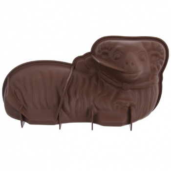 ORION Silikonová forma hnědá Beránek 1 ks (Formy na pečení)