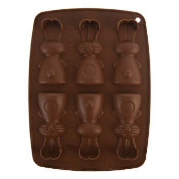 ORION Silikonová forma na čokoládu Zajíčci (Formy na pečení)