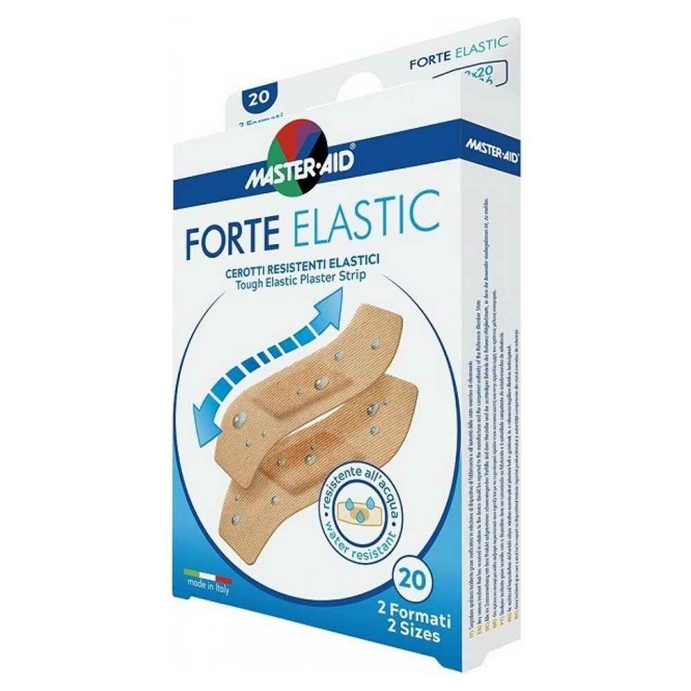 E-shop MASTER AID Forte elastic elastické voděodolné náplasti 2vel 20ks