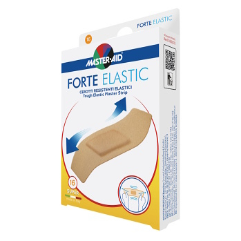 MASTER AID Forte elastic super náplasti elastické voděodolné 16 kusů (Voděodolné náplasti)