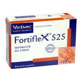 VIRBAC Fortiflex 525 pro psy 30 tablet