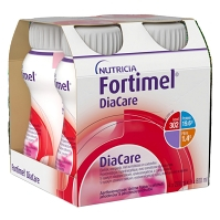 FORTIMEL DiaCare s příchutí jahoda 4 x 200 ml
