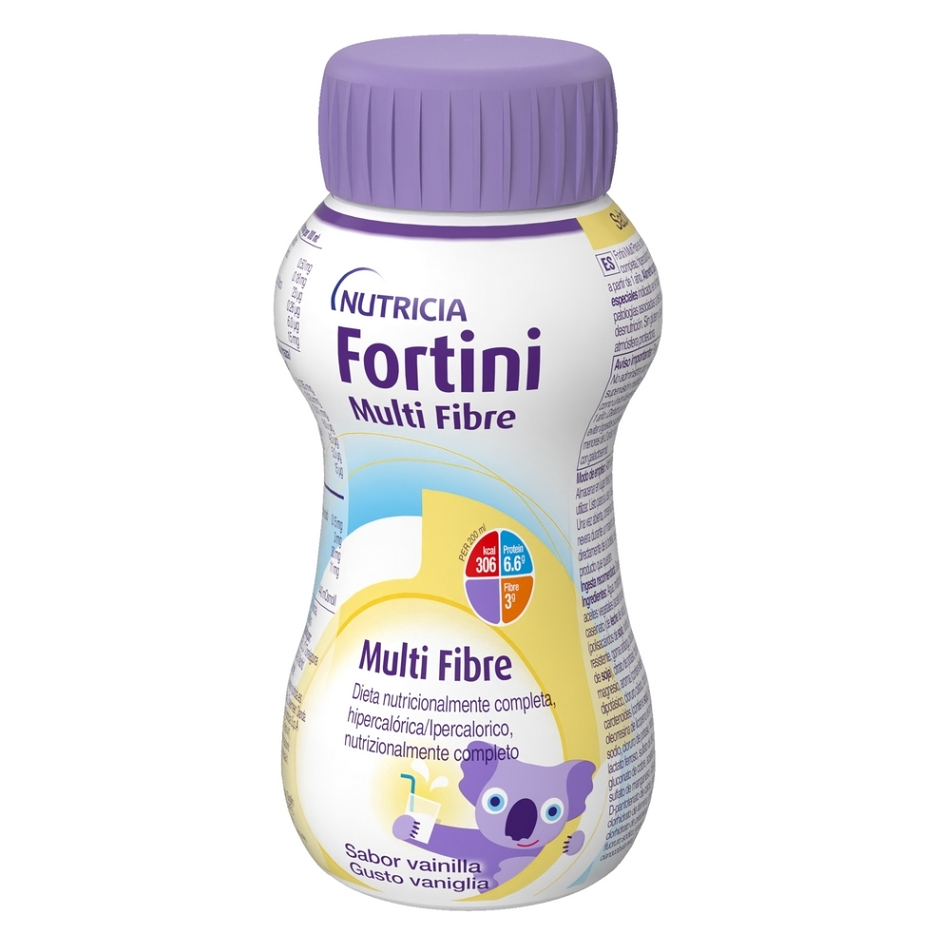 E-shop FORTINI Pro děti s vlákninou vanilková příchuť 200 ml