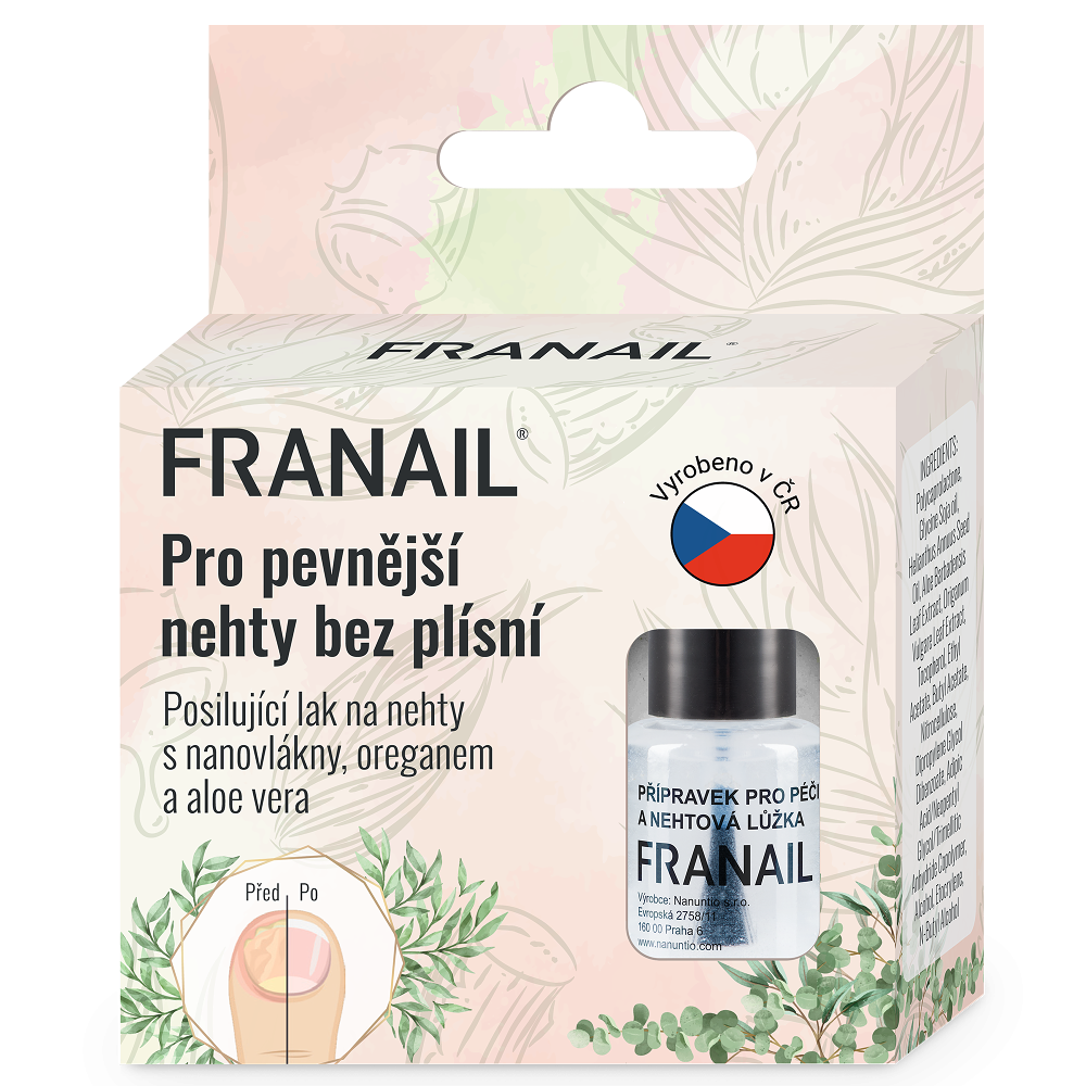 E-shop FRANAIL Lak na nehty bez plísní 5 ml