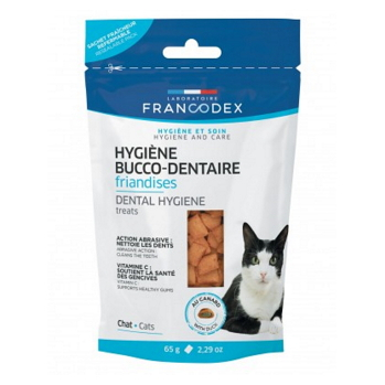 FRANCODEX Pochoutka Breath Dental kočka 60 g