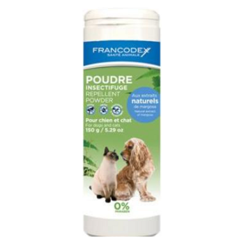 FRANCODEX Pudr repelentní pes, kočka 150 g