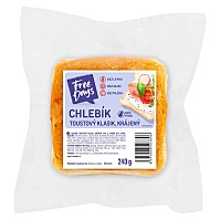 FREE DAYS Chlebík toust bílý krájený 240 g