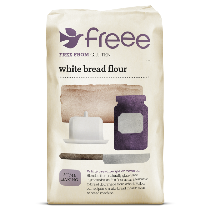 E-shop FREEE Chlebová směs bílá bez lepku 1000 g