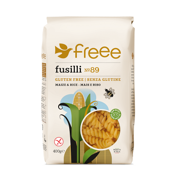 FREEE Kukuřično rýžová vřetena bez lepku 400 g (Kukuřičné)