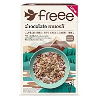 FREEE Muesli čokoládové bez lepku, mléka a ořechů 400 g