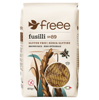 FREEE Vřetena z hnědé rýže bez lepku 400 g (Rýžové těstoviny)