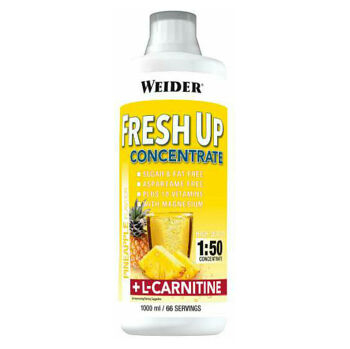 Fresh up + L-Carnitin, iontový koncentrát, 1000ml, Weider - Malina