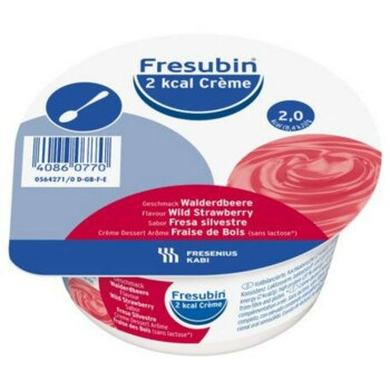 FRESUBIN 2kcal Creme lesní jahoda 4 x 125g (Výživa v nemoci a pro seniory) - Doplňkové