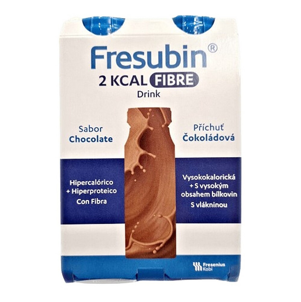 Fresubin 2 kcal FIBRE DRINK Čokoláda 4x200 ml koupíte na Lekarna.cz