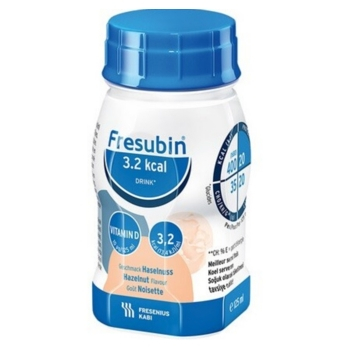 FRESUBIN 3.2kcal Drink příchuť lískooříšková 4 x 125 ml