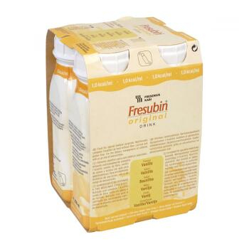 FRESUBIN Original roztok s vanilkovou příchutí 4 x 200 ml
