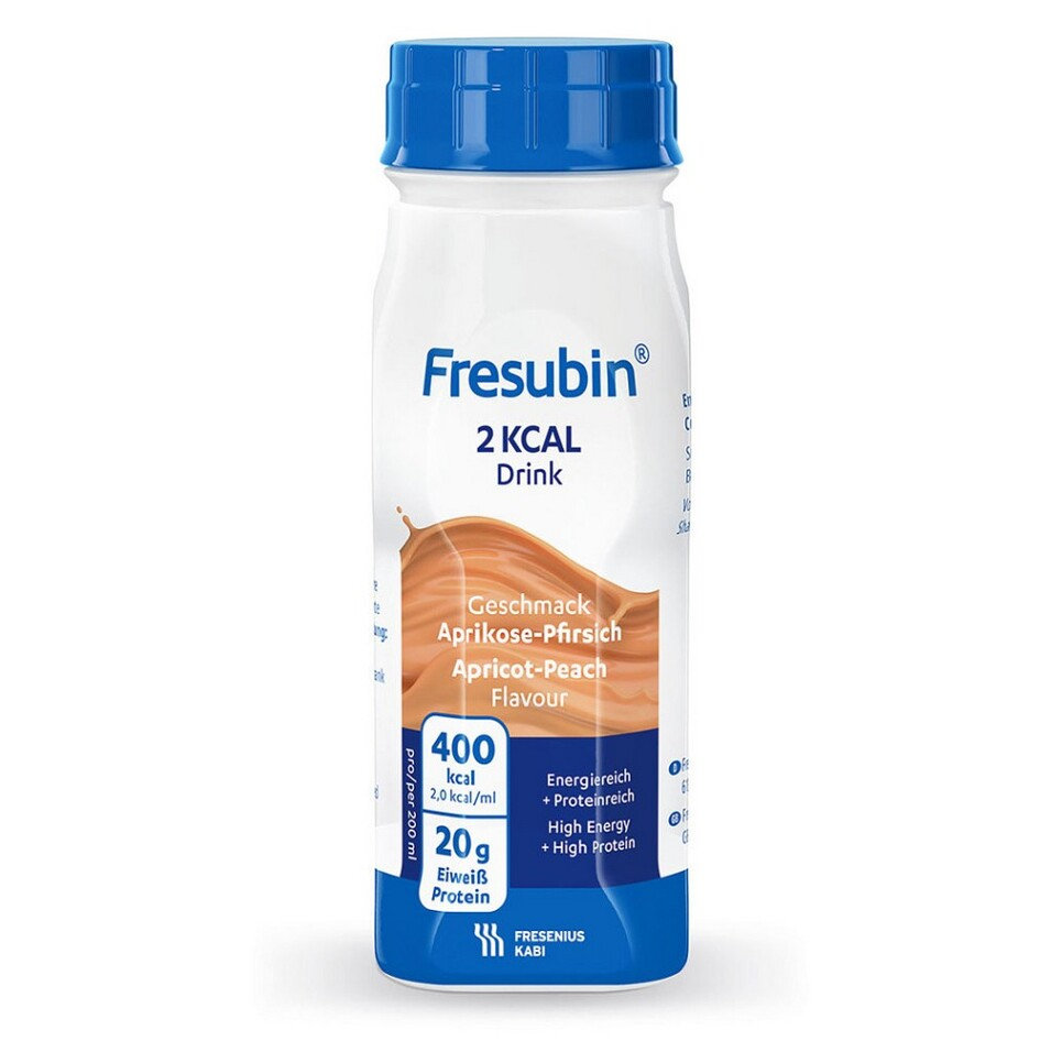 FRESUBIN Pro drink meruňkovo-broskvová příchuť 4 x 200 ml