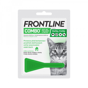 FRONTLINE Combo Spot-on pro kočky 1x0,5 ml FRONTLINE Combo Spot-on pro kočky 1x0,5 ml