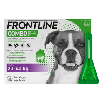 FRONTLINE Combo Spot-on pro psy L 2,68 ml 3 pipety