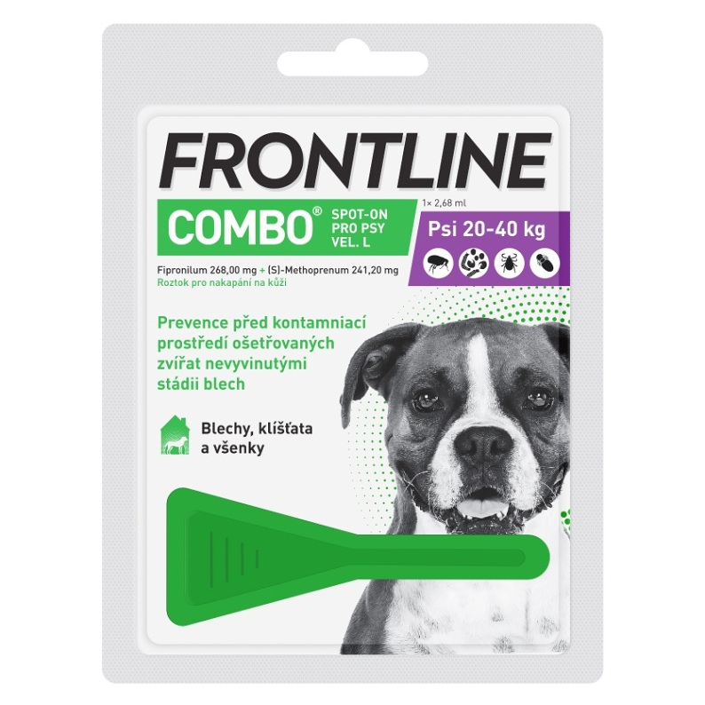 E-shop FRONTLINE Combo Spot-on pro psy L 2,68 ml 1 pipeta