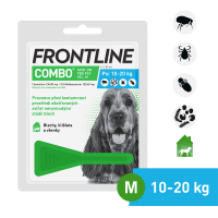 FRONTLINE Combo Spot-on pro psy M (10-20 kg) 1x 1,34 ml